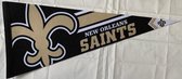 USArticlesEU - New Orleans Saints - Drew Brees - Alvin Kamara - NFL - Vaantje - American Football - Sportvaantje - Pennant - Wimpel - Vlag - 31 x 72 cm