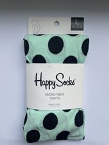 Happy Socks - Panty - Maat L - Blauw - Stippen