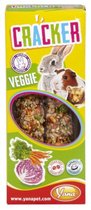 3x YANA - Cracker Veggie voor knaagdieren - 2 sticks in verpakking