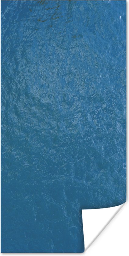 Poster Zee - Oceaan - Blauw - 40x80 cm