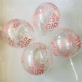 It's a girl ballonnen 10 stuks