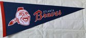 USArticlesEU - Atlanta Braves - MLB - Vaantje - Baseball - Honkbal - Sportvaantje - Pennant - Wimpel - Vlag - 31 x 72 cm - 3