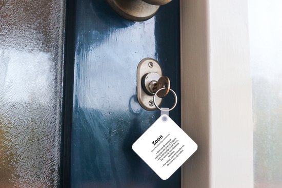 Porte-clés - Fils - Dictionnaire - Famille - Plastique