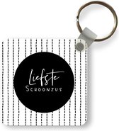 Porte-clés - Distribution cadeaux - Sœur - Motif - Sorts - Plastique