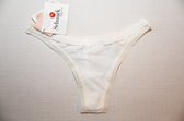 Selmark Lingerie Bianca - string - XS-XXL - creme - maat M