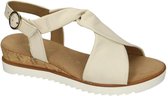 Gabor -Dames -  off-white-crÈme-ivoor - sandalen - maat 38.5