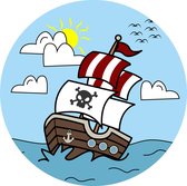 suikerleven piraten doming sticker geschikt voor freestyle libre sensor 1 & 2