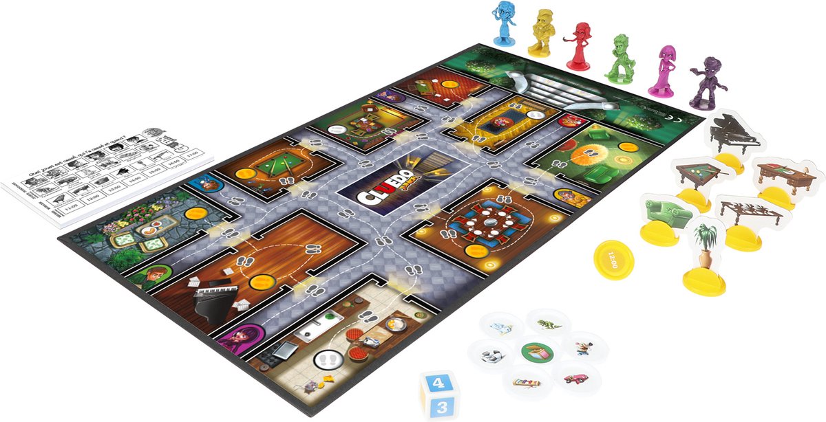 Hasbro Gaming Cluedo Junior kinderspel