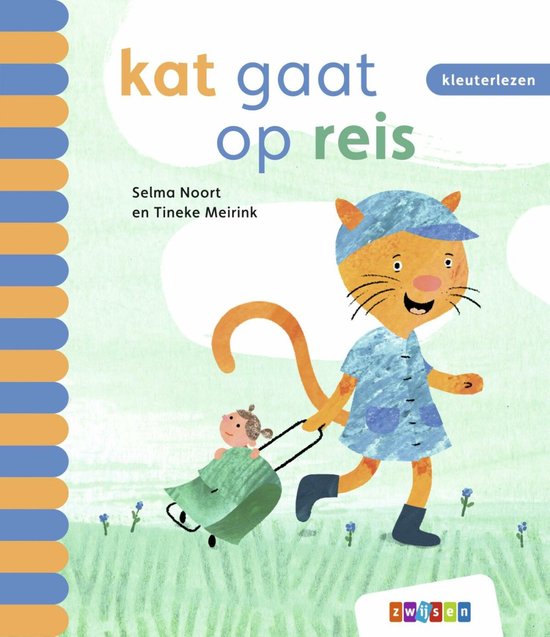 Kleuterlezen - kat gaat op reis - cover