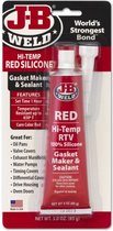 J-B Weld High Temperature Red silicone, rode siliconen kit bestand tegen hoge temperaturen
