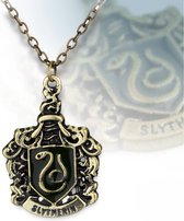 Slytherin - badge - Harry potter ketting - harry potter kleding - sieraden - passend bij oorbellen - necklace - Zwadderich - zalazar - kostuum - en de steen der wijzen