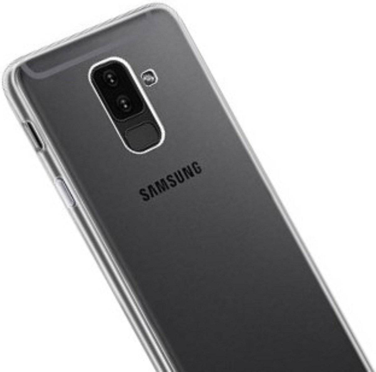 Samsung Galaxy A6 2018 transparant siliconen hoes / achterkant / Back Cover / doorzichtig