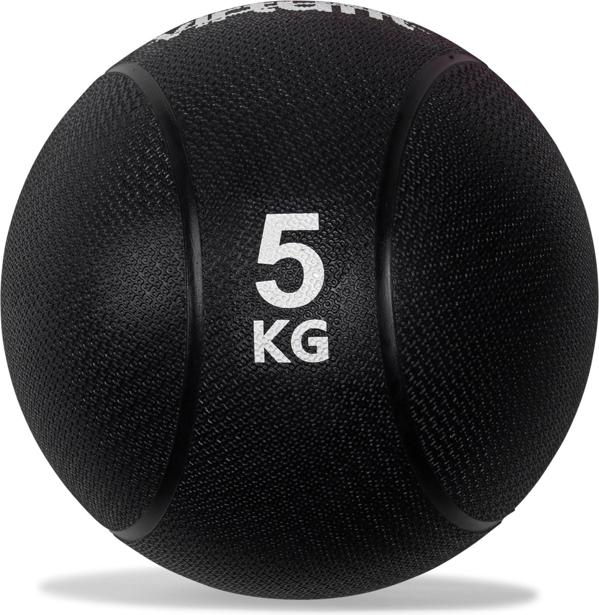 VirtuFit Medicijnbal - Medicine Ball - Rubber - 5kg - Zwart