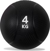VirtuFit Medicijnbal - Medicine Ball - Rubber - 4kg - Zwart
