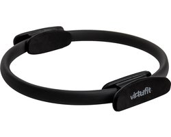 VirtuFit Pilates Ring - Yoga ring - Fitness Ring - Pilates Circle - Zwart - 35,5 cm