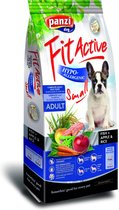 Fit Active Hypoallergenic Small - Hypoallergeen hondenvoer voor volwassen honden - hondenbrokken voor kleine rassen - tegen gevoelige maag/darmen - zalm/rijst smaak - 4kg