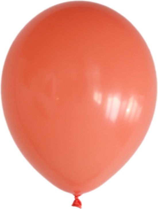 Koraal Rood Ballonnen (10 stuks / 30 CM)