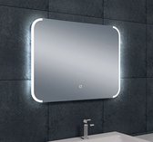 Klea Dimbare Condensvrije Spiegel Met LED Verlichting En Verwarming 80x60cm