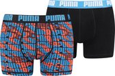 PUMA  Camo Boxer 2-Pack Heren Onderbroek - Maat L