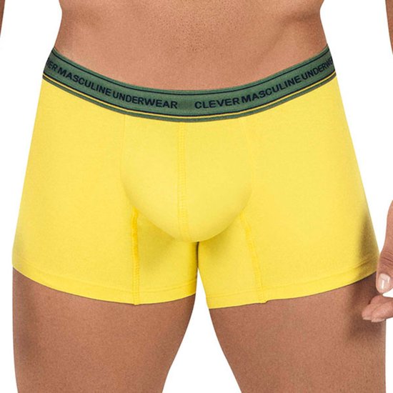 Clever Moda - Momentum Boxer Yellow - Taille S - Sous-vêtements homme -  Caleçon pour homme | bol.com