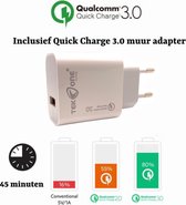 3in1 Qi Wireless Charger – Draadloze oplader – 15W – Bureaulader incl.Quick Charge 3.0 Adapter – Draadloos oplaadstation geschikt voor Apple iPhone/iWatch/Airpods, Samsung, Huawei, Xiaomi, al