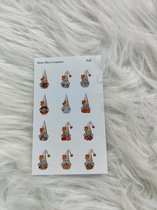 Mimi Mira Creations Planner Stickers Gnomes Fall