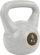 Bol.com MaxxSport PVC Kettle Bell - Kettlebell - 6 kg aanbieding