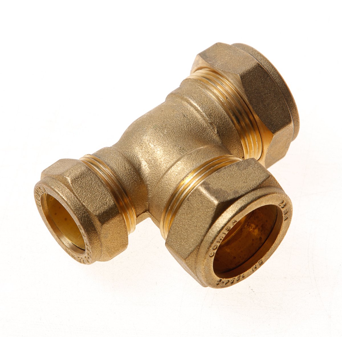Installatiebranche T koppeling 3x knel 28-28-22mm
