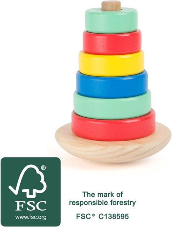Legler Small Foot Bewegende Stapeltoren van Small Foot — afbeelding 3