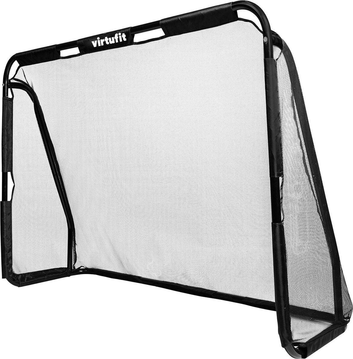 VirtuFit Voetbaldoel Pro met Doelwand - Voetbalgoal - 220 x 170 cm - Doelwand met 2 open zones - Snelle montage - Voetbaldoel met gatendoek - Inclusief 4 grondankers — afbeelding 13