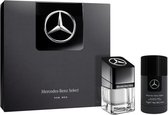 Mercedes-Benz Select Giftset - 50 ml eau de toilette spray + 75 g deostick - cadeauset voor heren