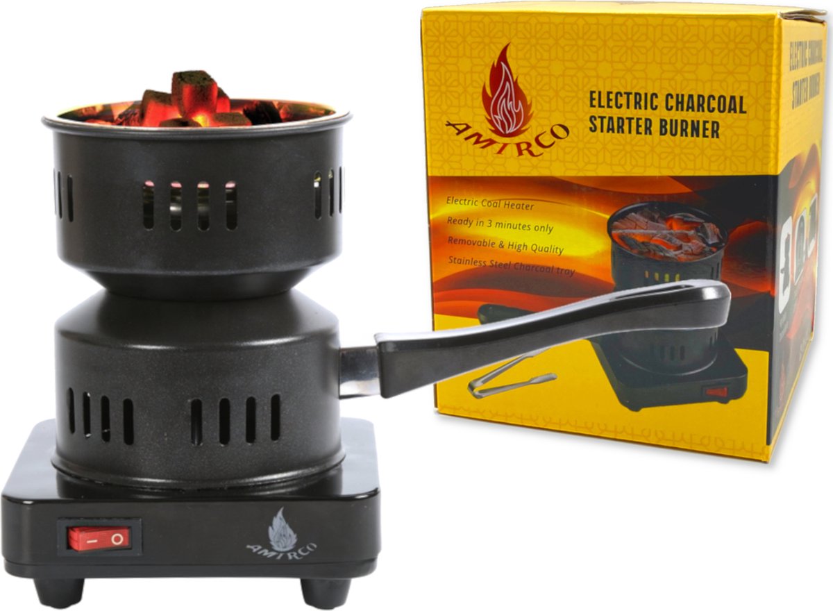 Kolenbrander – Elektrische Kolenbrander – Kolenstarter – Kolenaansteker – BBQ Starter – Camping Kooktoestel – 650W