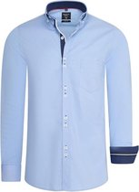 Rusty Neal - Heren Overhemd - Regular Fit - Stretch - 11025 - Lichtblauw