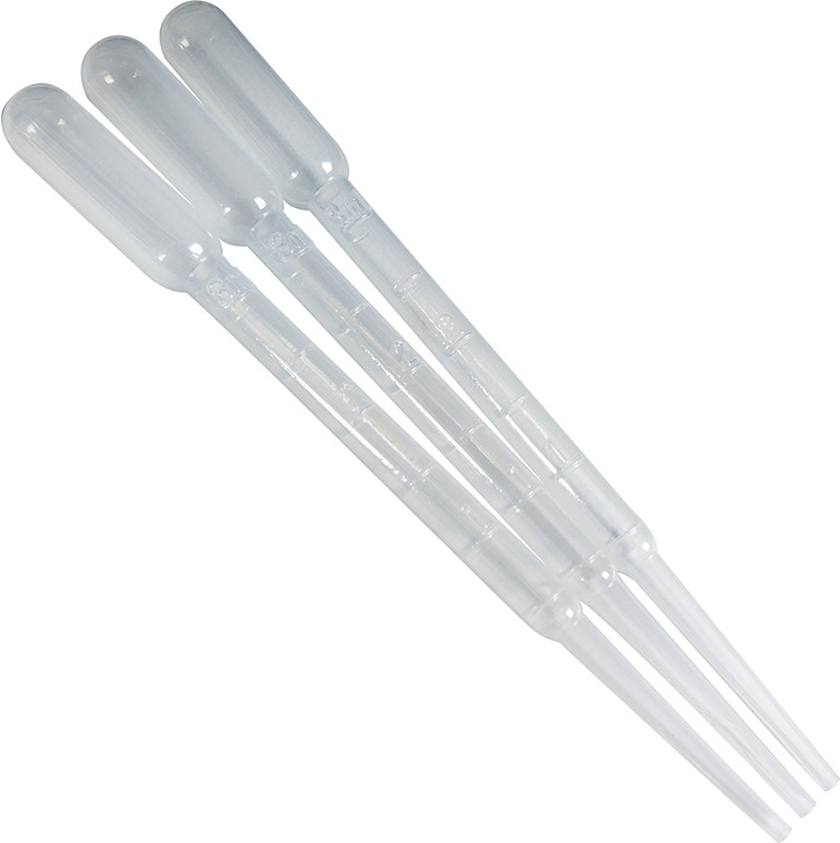 Goedkoopste Doseerpipet polyethyleen 3 ml - 500 stuks