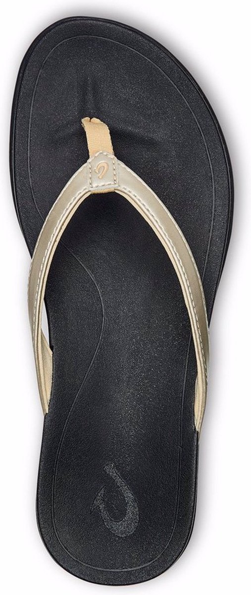 Olukai Ho'opio Slippers - Bubbly Black