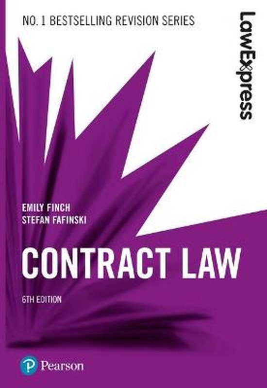 Law Express- Law Express: Contract Law, 6th edition - cover