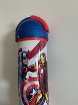 Drinkbeker/Drinking bottle Avengers met rietje