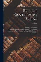 Popular Government [serial]; v.21, no.1