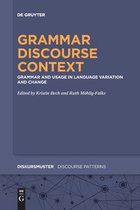 Boek cover Grammar - Discourse - Context van 