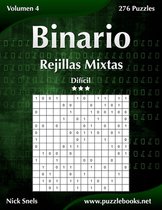 Binario Rejillas Mixtas - Dificil - Volumen 4 - 276 Puzzles