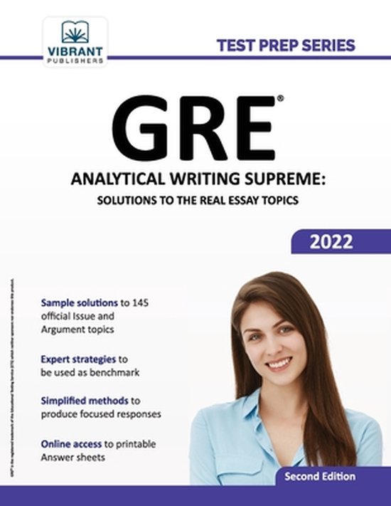 Test Prep- GRE Analytical Writing Supreme - cover