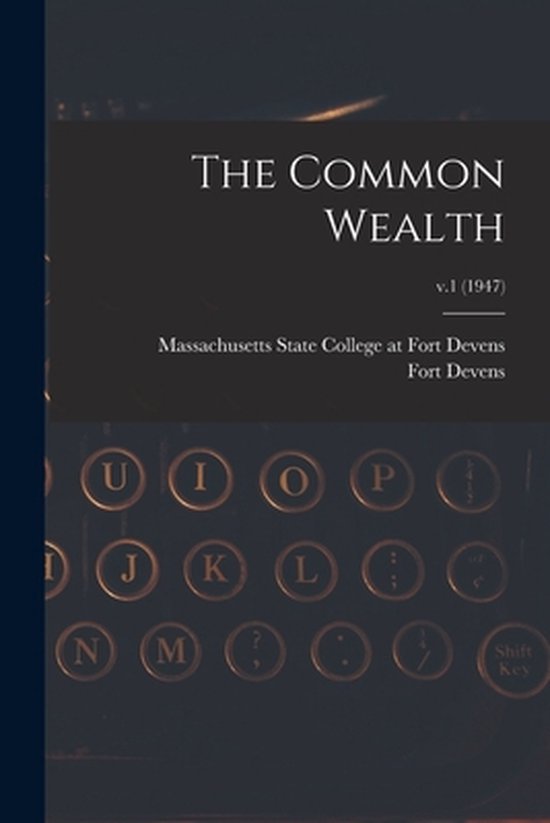 The Common Wealth; v.1 (1947) - cover
