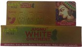 GoodUse Export Jugnu White Ointment 10 gram - K-Veda - Acne crème- Puistjes - Jeuk - Uitslag - Gezicht - Reinigen - Antiseptisch - Hydrateren - Verzorgen - Nachtcrème - Mannen en V
