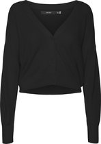 Vero Moda VMNEWLEXSUN LS SHORT V-NECK CARD GA NOOS Dames Vest - Maat M