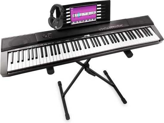 Piano numérique - Piano / clavier numérique MAX KB6 avec 88 touches  sensibles à la... | bol
