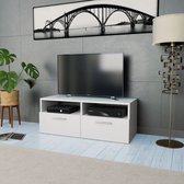 Decoways - Tv-meubel 95x35x36 cm spaanplaat wit