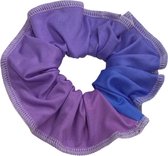 Voor Turnen en Gymnastiek - Scrunchie/Haarelastiek Lycra Lila/Paars - Voor Turnen en Gymnastiek