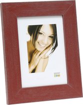 Deknudt Frames fotolijst  S49BW4 - rood geschilderd - hout - 13x18 cm
