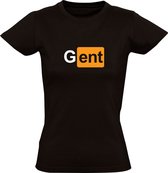 Gent Dames t-shirt | KAA Gent | Zwart