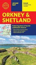Philip's Red Books- Philip's Orkney and Shetland: Leisure and Tourist Map